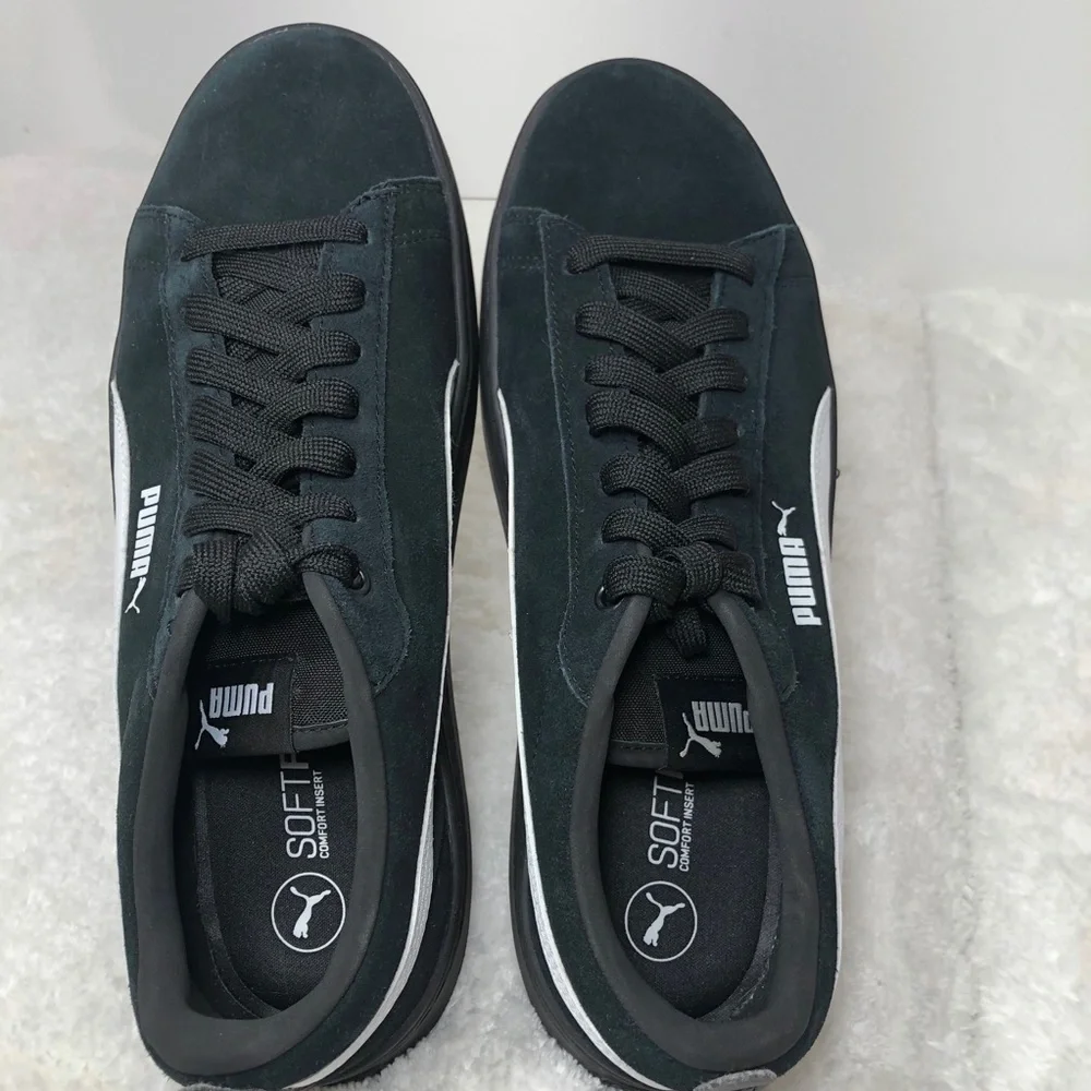 Puma black and white men shoes size 8.5